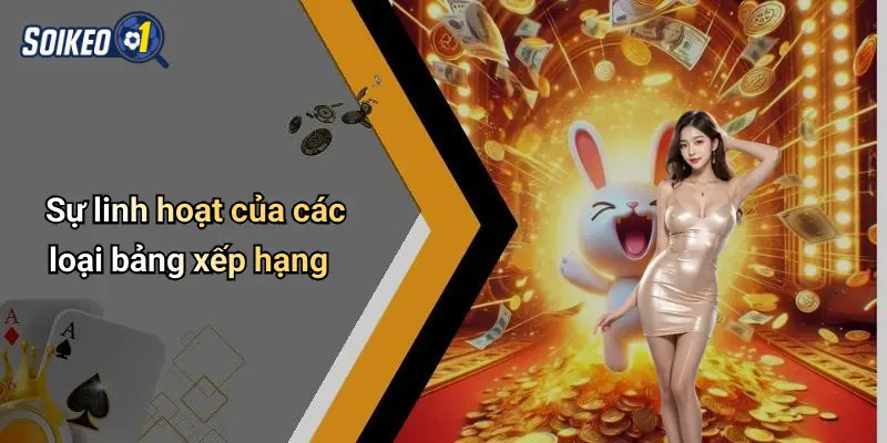 Sự linh hoạt của các loại bảng xếp hạng