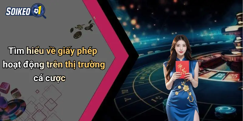 Tìm hiểu về giấy phép hoạt động trên thị trường cá cược