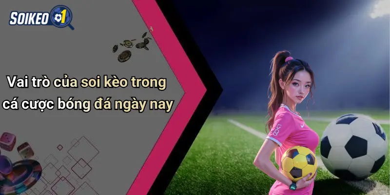 Vai trò của soi kèo trong cá cược bóng đá ngày nay