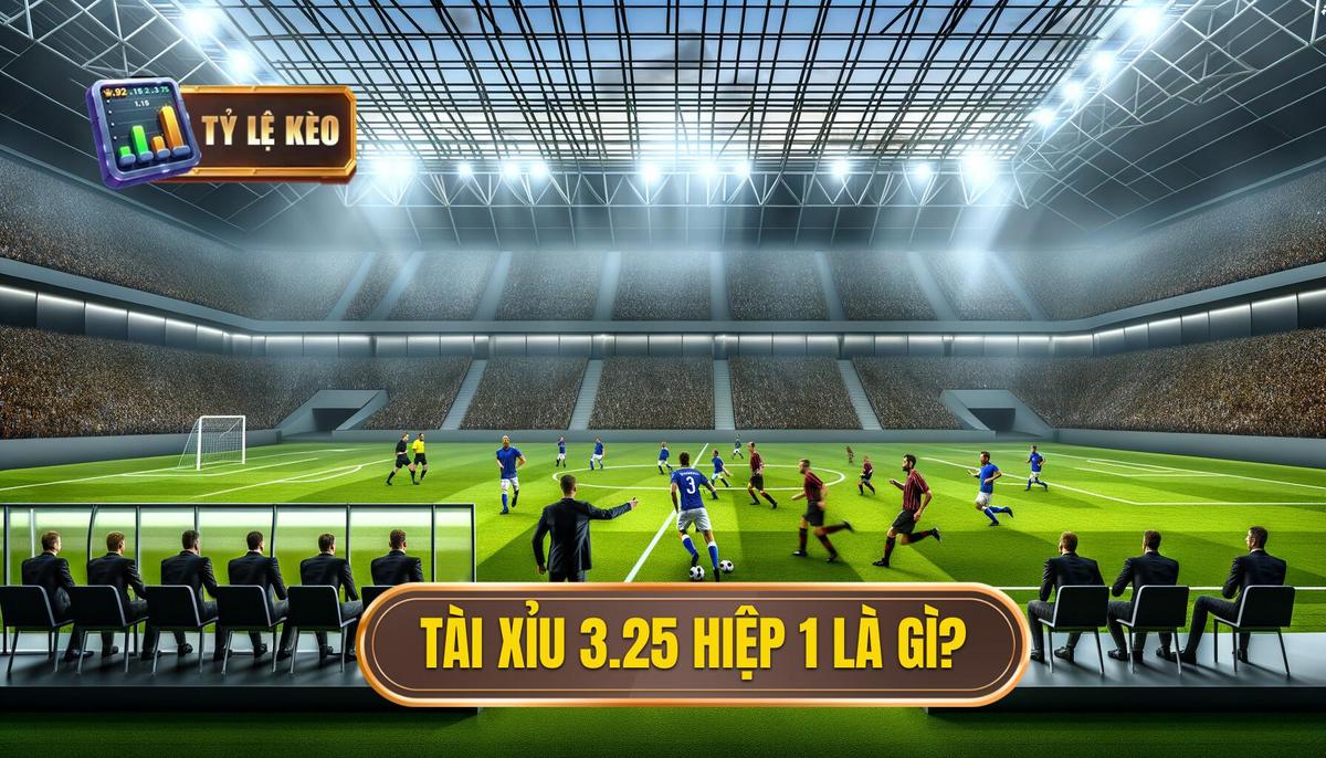 Kèo tài xỉu 3.25 hiệp 1 là gì_