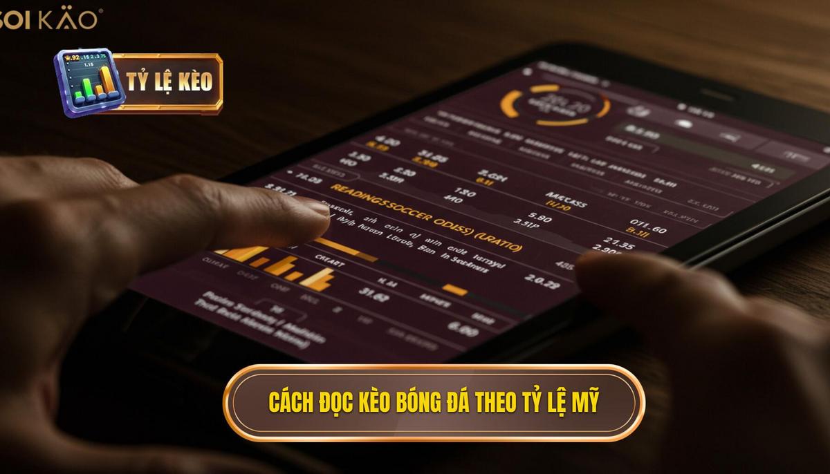 Cách đọc kèo bóng đá theo tỷ lệ Mỹ 