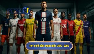 Top 10 đội bóng mạnh nhất Ligue 1 2025