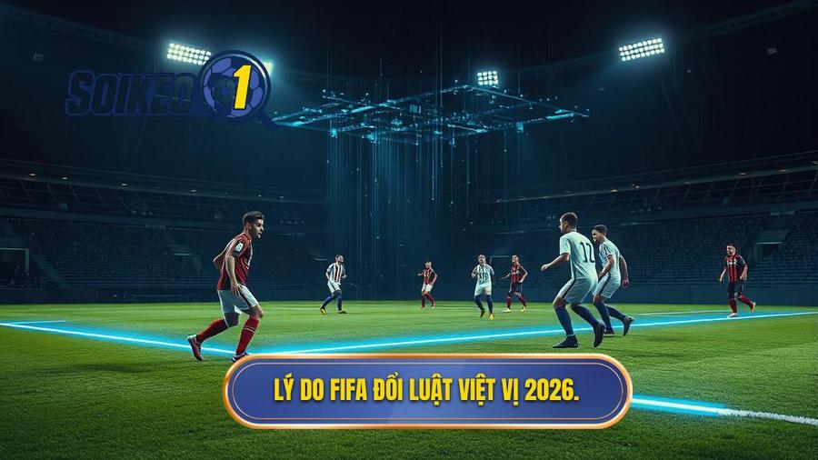 1. Lý do FIFA đổi luật việt vị 2026.