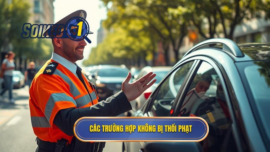 3. Các trường hợp không bị thổi phạt