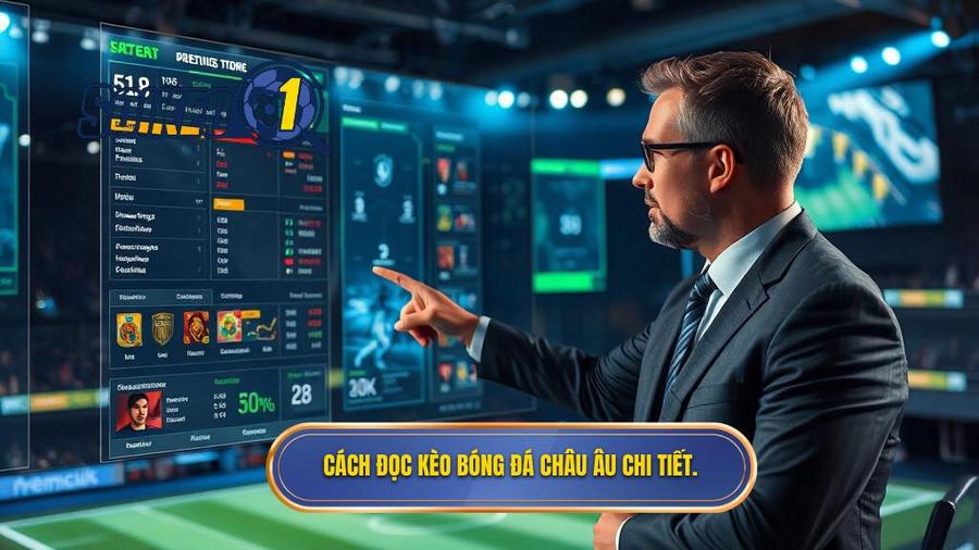Cách đọc kèo bóng đá châu Âu chi tiết