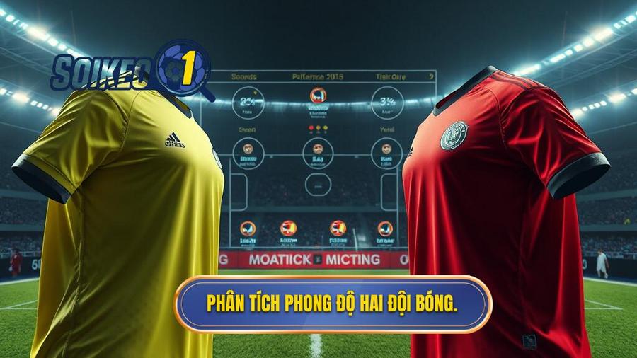  Phân tích phong độ hai đội bóng.