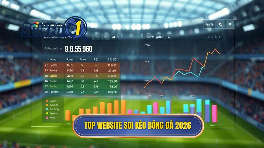 Top website soi kèo bóng đá 2026