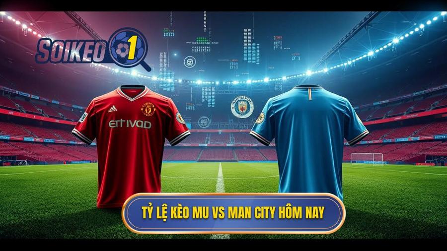 Tỷ lệ kèo MU vs Man City hôm nay