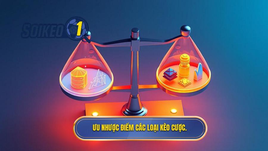 Ưu nhược điểm các loại kèo cược.