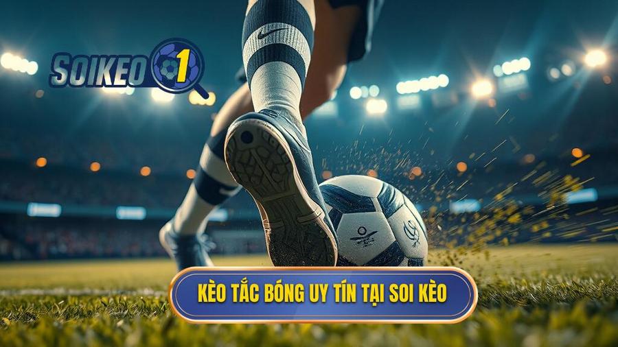 Hướng dẫn chi tiết cách chơi kèo cược tổng số lần tắc bóng thành công. Khám phá kinh nghiệm soi kèo chuẩn xác từ chuyên gia SOI KÈO để gia tăng tỷ lệ thắng lợi.