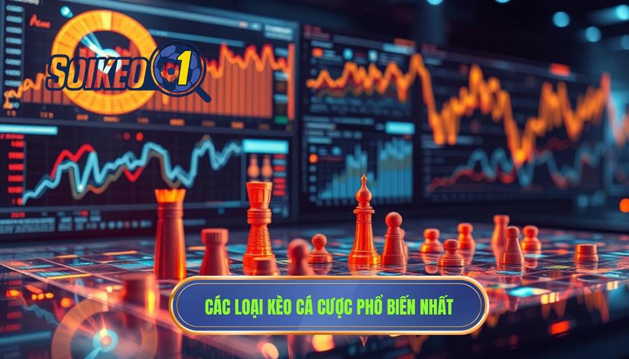 Các loại kèo cá cược phổ biến nhất