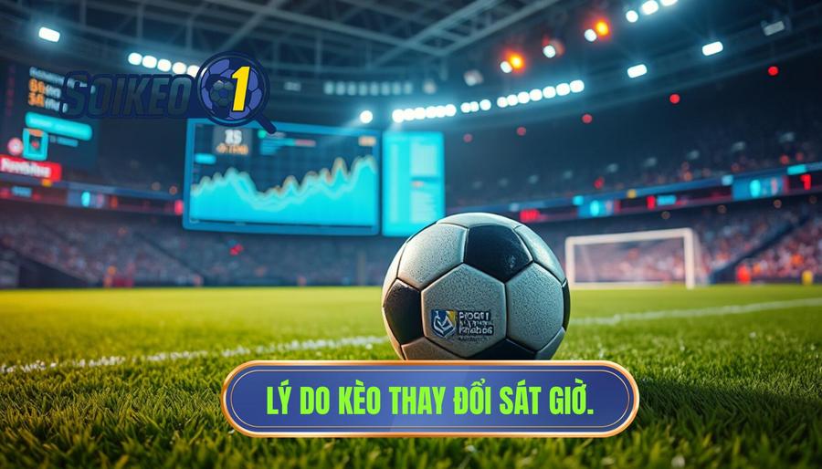 Những lý do chính giải thích vì sao kèo thay đổi sát giờ thi đấu